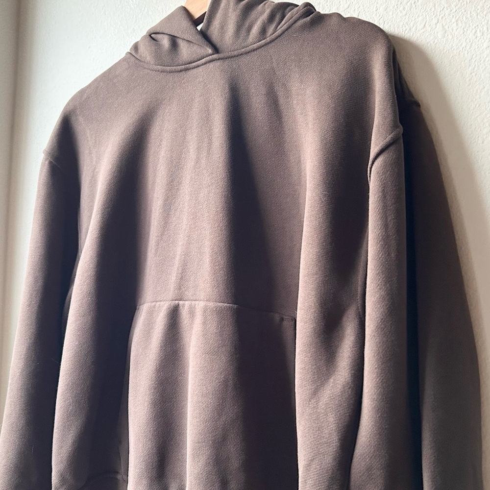 NWT Lululemon Brown Steady State Oversized Hoodie Walnut Crunch Sz S - Picture 4 of 12